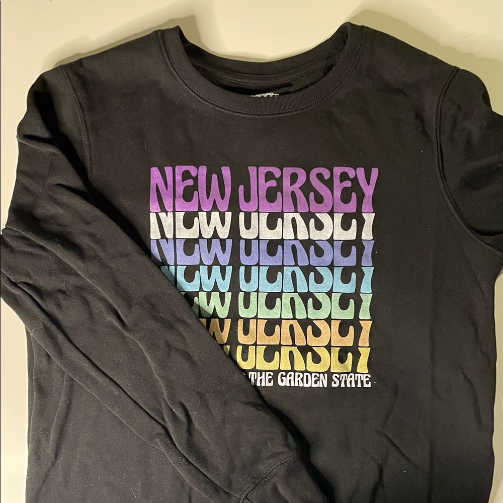 Home Free New Jersey Crew Neck: Black